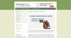 Desktop Screenshot of insuranceleadservices.com